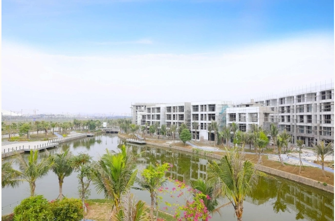 Dự án đã hoàn thiện phần thô, sẵn sàng bàn giao vào quý I năm nay. Ảnh: CĐT