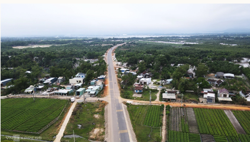Xã Tam Hòa, nơi quy hoạch Khu dân cư đô thị, dịch vụ, du lịch. Ảnh: Đắc Thành