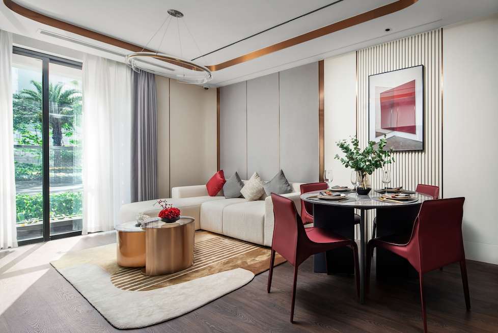 “Đón nắng vào nhà” là một giải pháp chữa lành đầy tinh tế tại The Matrix One Premium. Ảnh: MIK Group