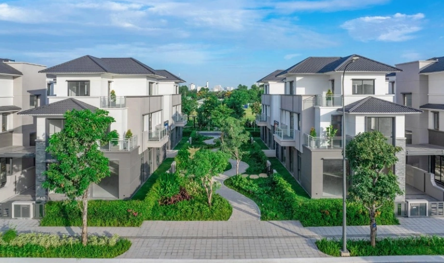 Kiến trúc nhà, cảnh quan đến hệ tiện ích mang đến trải nghiệm sống toàn diện cho cư dân. Ảnh: Gladia by the Waters